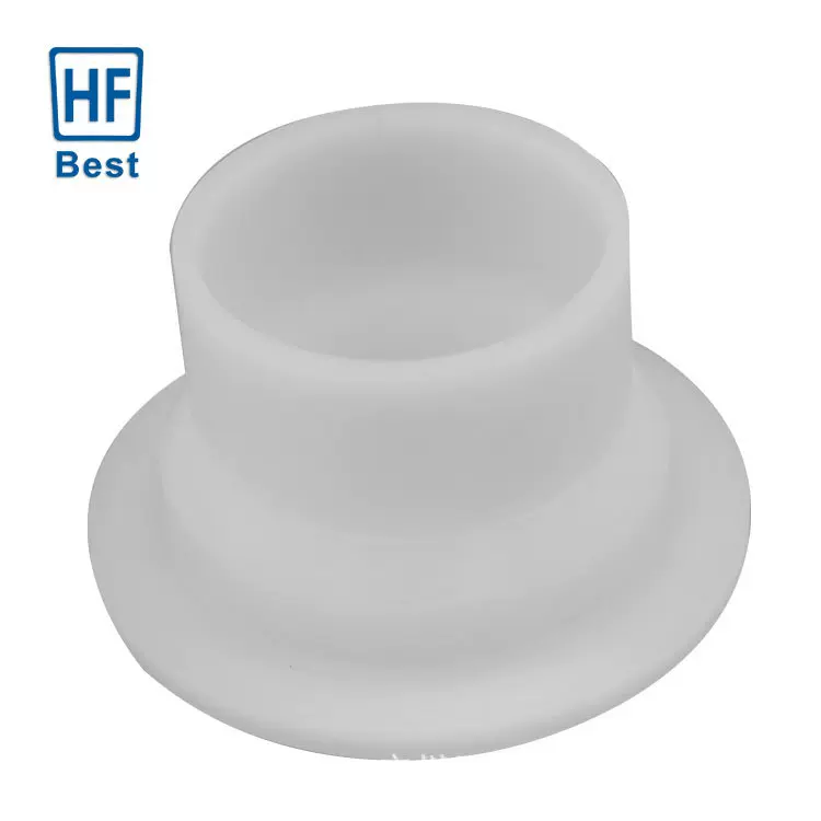 机加PTFE含25%碳纤轴套 PTFE机械配件绝缘套密封耐磨螺纹塑料