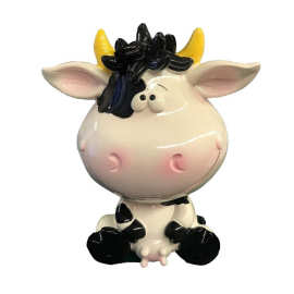 树脂工艺品创意新款卡通熊猫存钱罐家居花园装饰可爱学生生日礼物