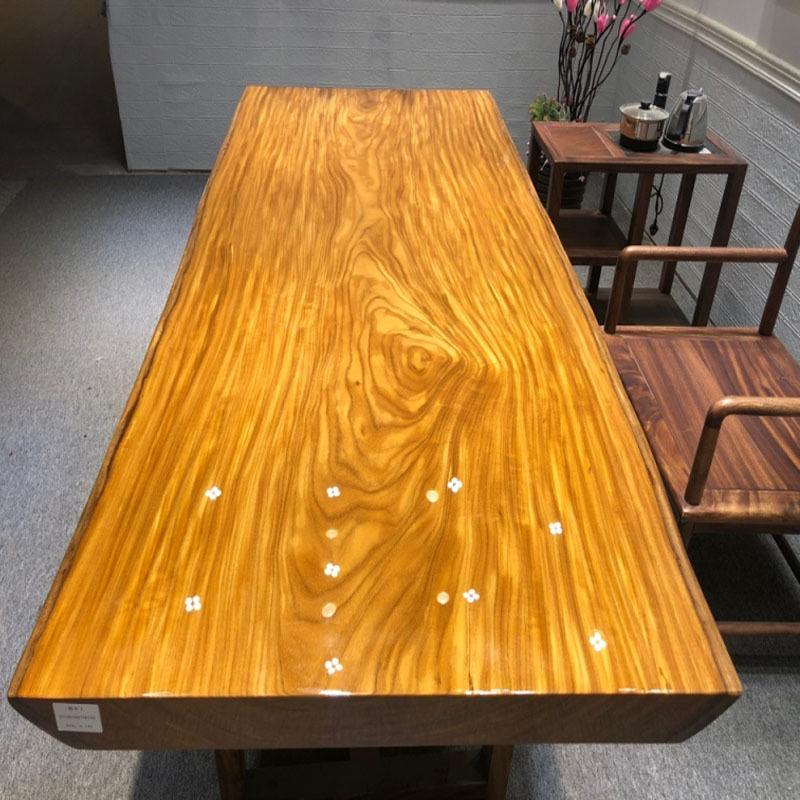 Teak Wood Большой стол с твердым деревом кунг -фу чайный стол Bahua Большой доска с твердым деревом и сочетание стула Новый китайский стиль Zen Производитель прямые продажи