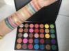 Eye shadow, multicoloured eyeshadow palette, makeup primer, 35 colors, earth tones, set