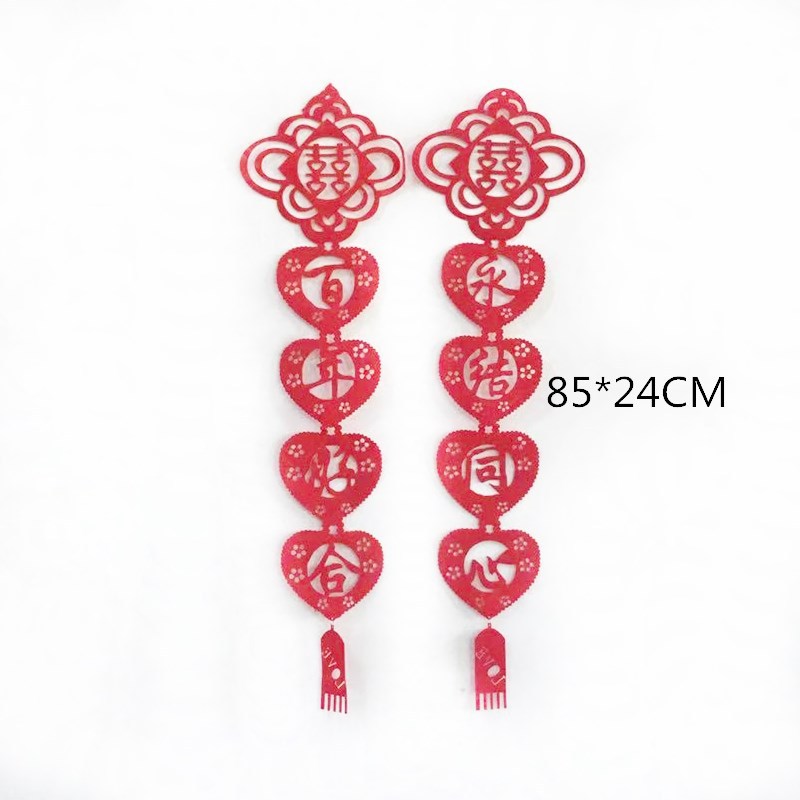 No tejido de la boda decoración de la boda suministros Lotus mariposa libélula boda diseño de la habitación grande pegatinas de boda