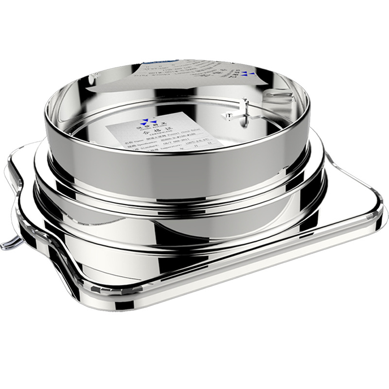 厨房烟道止逆阀不锈钢止回阀油烟机逆止阀防烟加厚款16/18cm通用