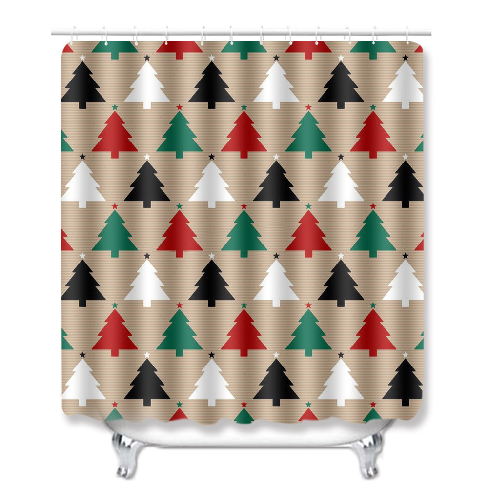 Navidad muñeco de nieve alfombra de baño alfombra de puerta inodoro de tres piezas antideslizante alfombra de piso transfronterizo en stock deseo amazon 1