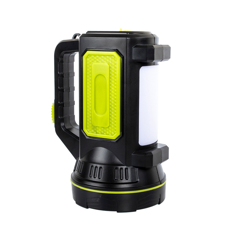 Fábrica directa luz recargable multi-función brillante LED linterna recargable portátil Searchlight hogar al aire libre