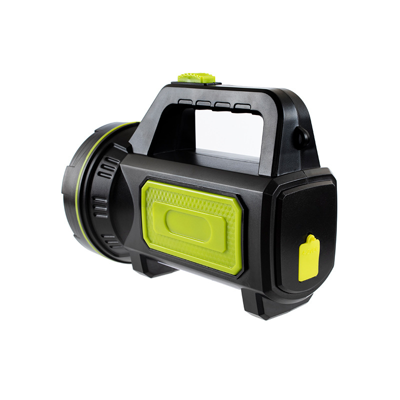 Fábrica directa luz recargable multi-función brillante LED linterna recargable portátil Searchlight hogar al aire libre