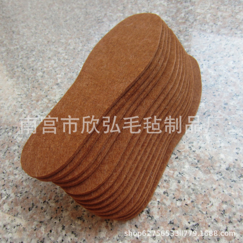 Camel Hair Insole, Street Stall Warm Felt Insole, Sweat-Absorbent and Deodorizing Alpaca Insole, Camel Brown Insole Camel Hair Insole, Street Stall Warm Felt Insole, Sweat-Absorbent and Deodorizing Alpaca Insole, Camel Brown Insole