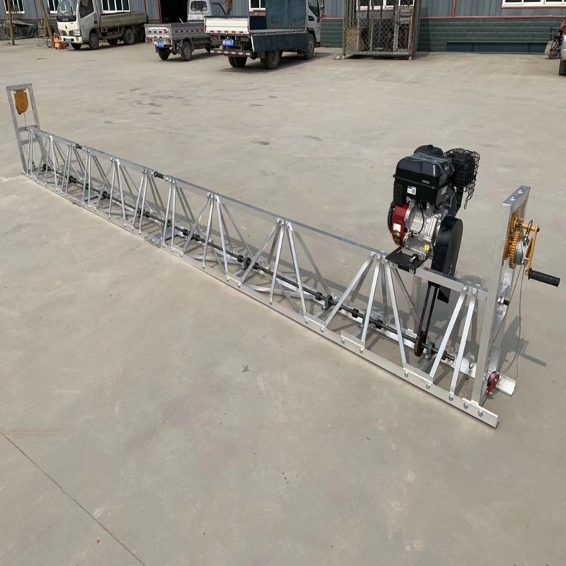 现货供应混凝土路面摊铺整平振捣梁 框架式水泥提浆振捣梁