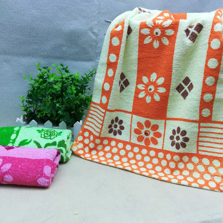 Tryckt bomullsansiktshandduk absorberande och mjuk_voghion.com