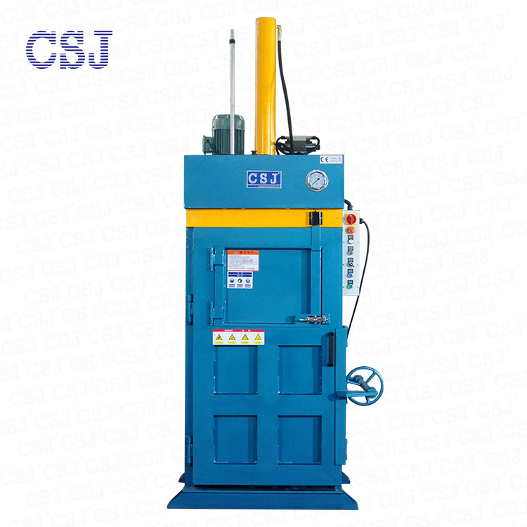 佳宝牌 自动翻包 按钮控制 半自动废纸打包机 立式废纸打包机