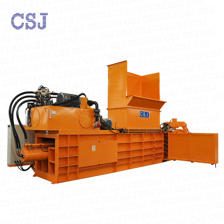 CSJ 厂家直销 200吨压力  硬质塑料打包机 可回收物 全自动打包机