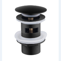 Directo de fábrica de aleación de Zinc negro gran rebote cuenca escurridor lavabo cuenca escurridor