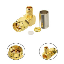 ͬ�S���l�B���� SMA-JW-3 ���^��ʽ 90��ֱ�� ��RG58 LMR195 -3��