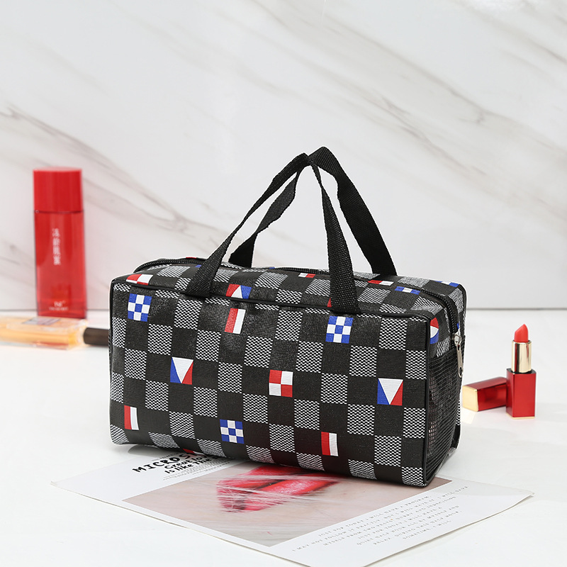 2021 nueva moda bolsa de almacenamiento portátil plegable bolsa de viaje al aire libre de gran capacidad bolsa de cosméticos