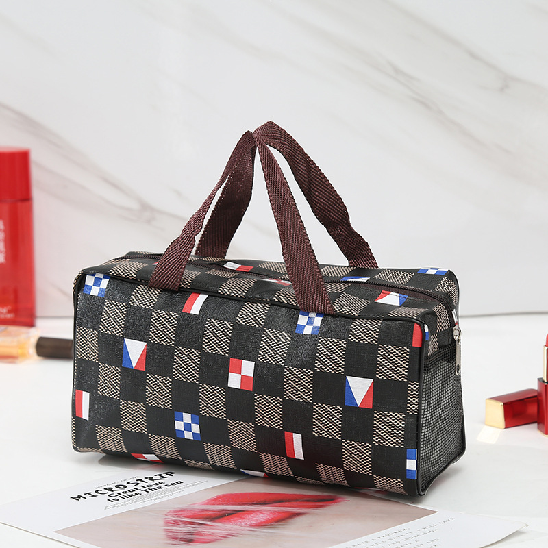 2021 nueva moda bolsa de almacenamiento portátil plegable bolsa de viaje al aire libre de gran capacidad bolsa de cosméticos