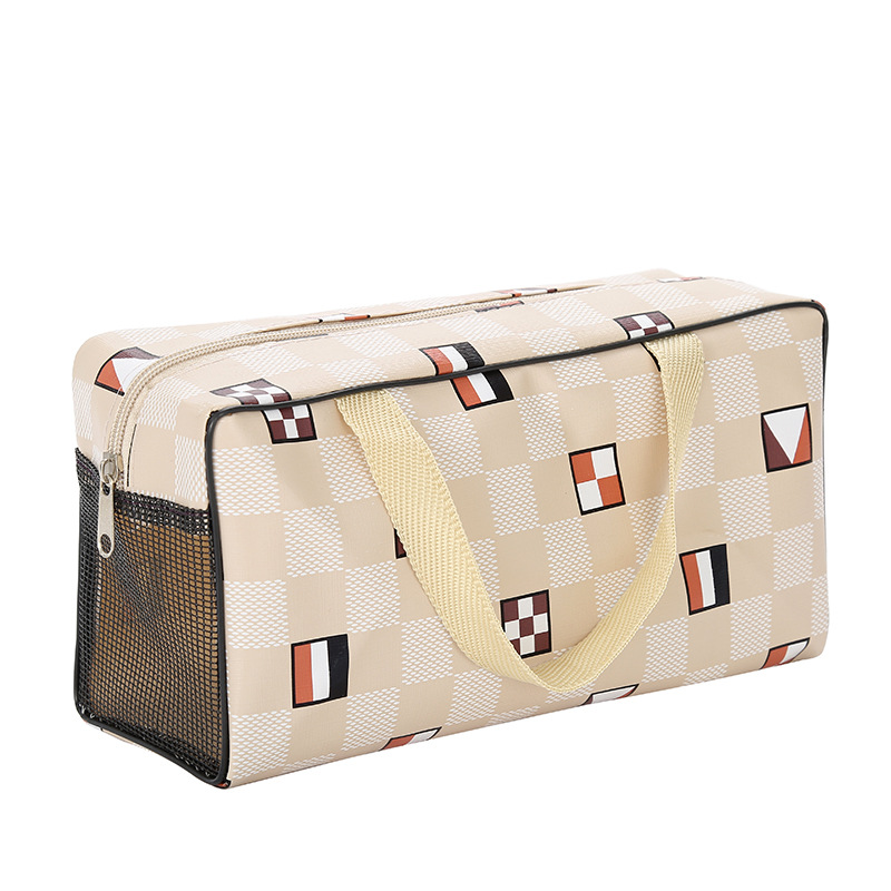 2021 nueva moda bolsa de almacenamiento portátil plegable bolsa de viaje al aire libre de gran capacidad bolsa de cosméticos