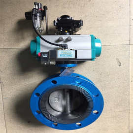 D641X-10Q  DN100 软密封气动蝶阀图片