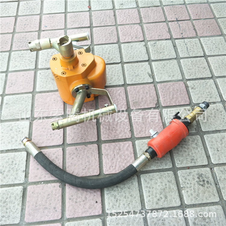 隧道打孔气动手持式钻机 单人操作打孔手持式钻机 锚杆钻机