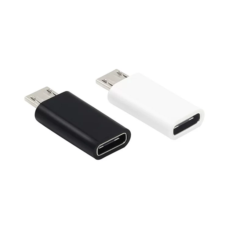 Plastic shell type to Android micro adapter type charging data cable to Android mobile phone tablet