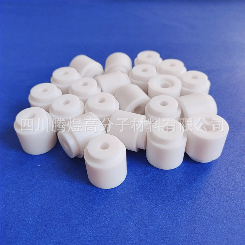 厂家生产加工铁氟龙绝缘子 CNC精密加工四氟异形件 全新料制作