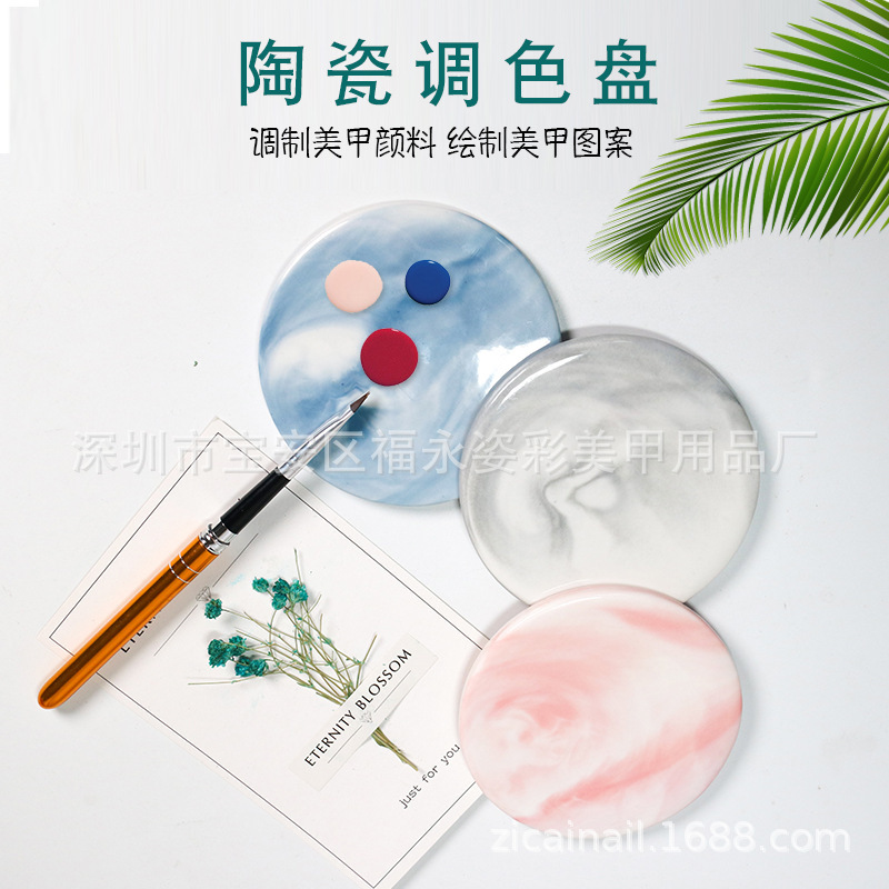 Nail Art Palette Marble Creative Japanese Nail Display Board Nail Painting Marble Palette Ins Style Nail Art Palette Marble Creative Japanese Nail Display Board Nail Painting Marble Palette Ins Style
