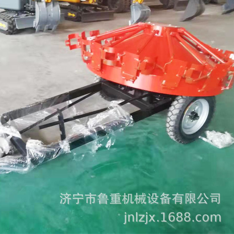 公路路面风火轮扫路机 牵引式折叠扫把扫地机厂家 批量现货