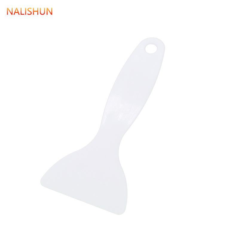 Coche que cambia de color película herramienta de vidrio transparente película calcomanías especial duro triángulo plástico pequeño raspador limpiaparabrisas