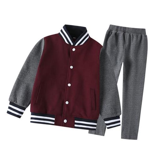 Primary and secondary school uniforms, college style children's class uniforms, baseball uniforms, British style kindergarten uniforms, spring, autumn and winter clothing