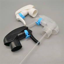 28/410花王枪塑料手扣式喷枪带夹子G枪28牙方枪 塑料喷雾器喷头