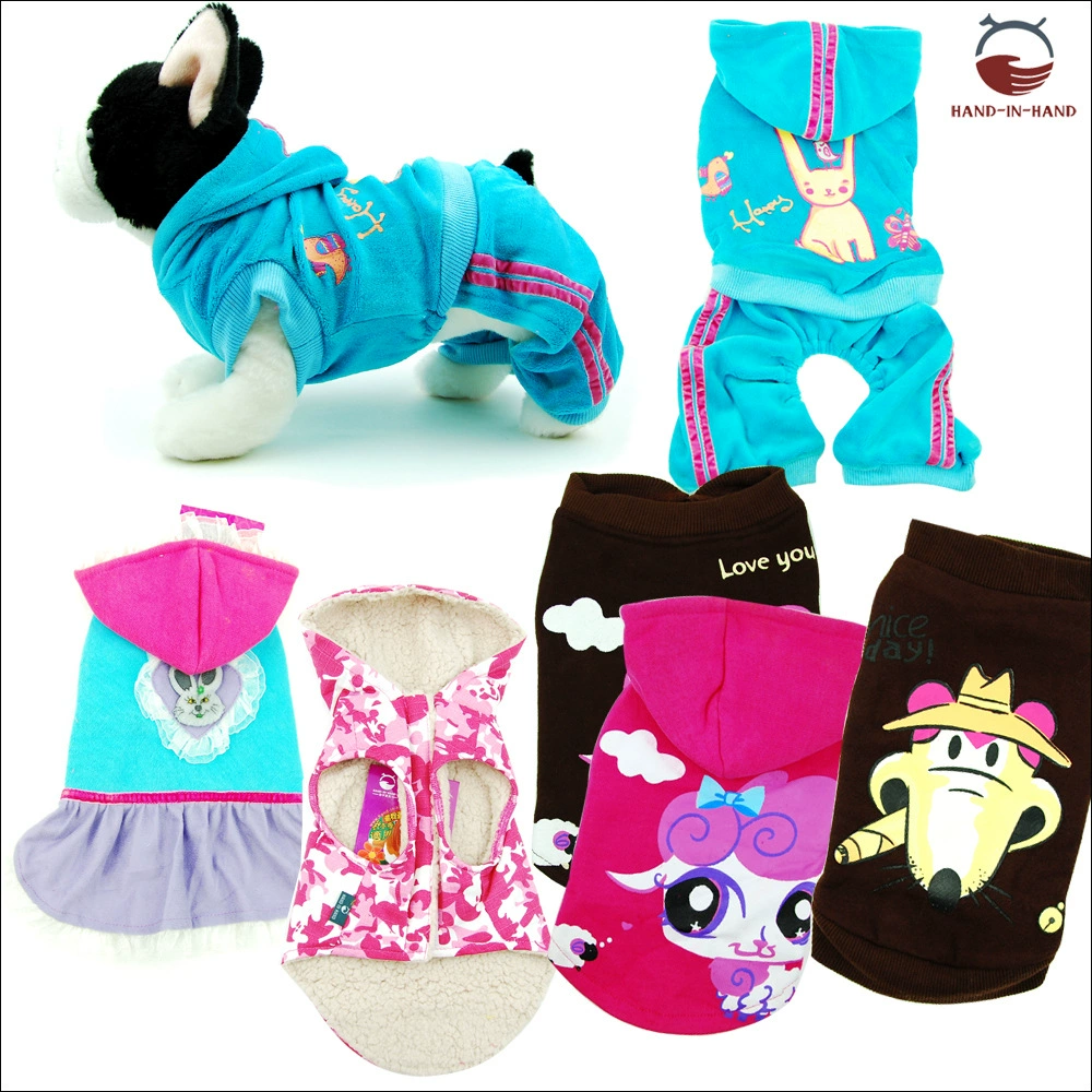 Ручные детские товары для домашних животных Рождественская одежда для домашних животных Одежда для плюшевых собак Одежда для домашних животных зимняя одежда для кошек