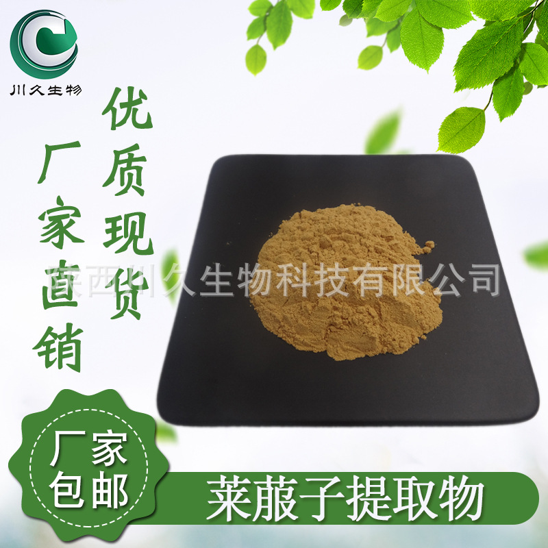 现货莱菔子提取物  莱菔子粉 多规格 水溶 莱菔子皂甙 川久生物