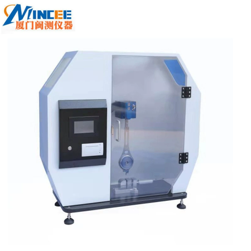 Машина испытания удара маятника машины испытания удара луча тестера прочности удара полиэтиленовой пленки простая консольная