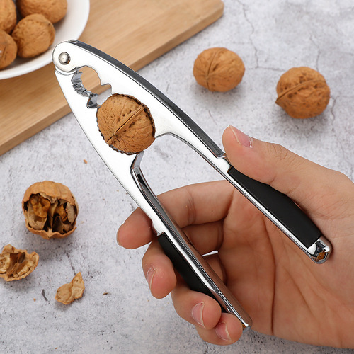 Zinc alloy walnut clamp household pine nut hazelnut apricot pliers shelling nut shelling tool walnut clamp