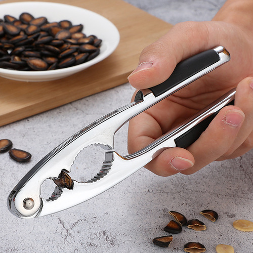 Zinc alloy walnut clamp household pine nut hazelnut apricot pliers shelling nut shelling tool walnut clamp