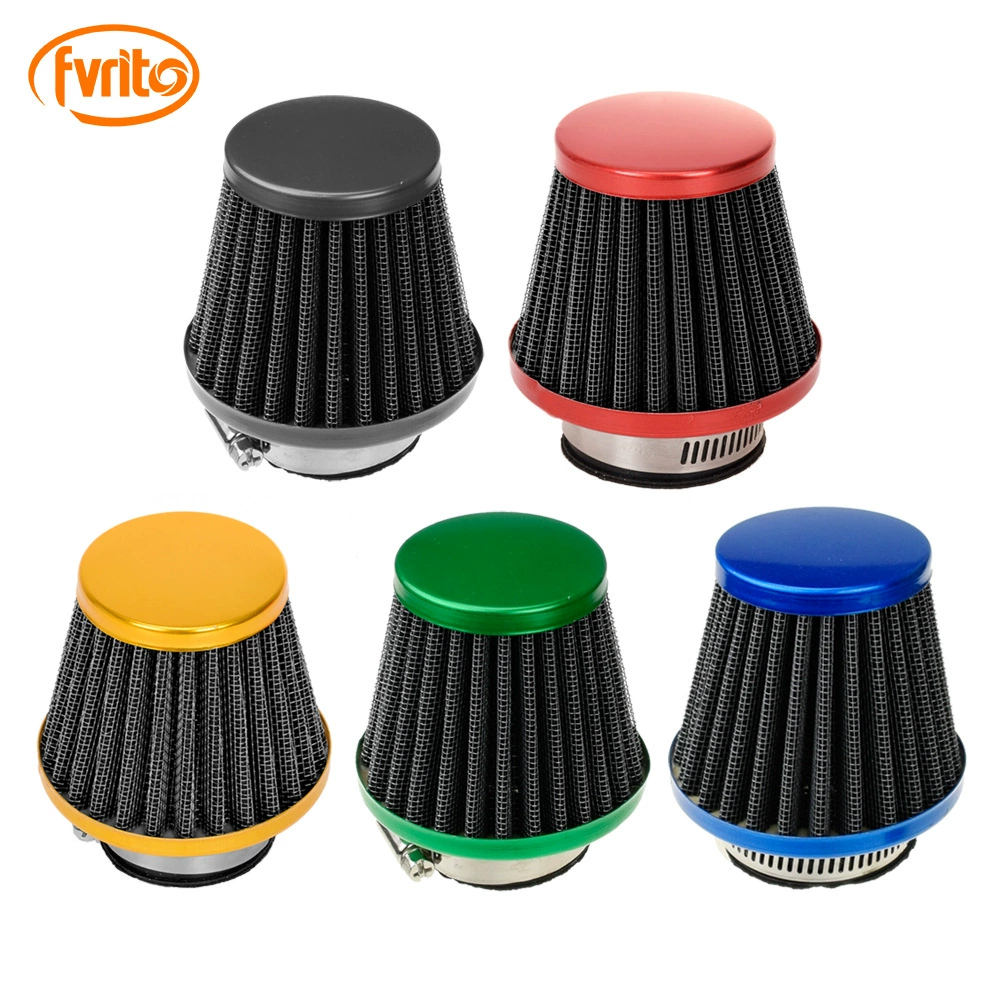 Завод DIY цветной квадроцикл кросс-кантри мотоцикл Грибовидная головка 35 38 39 42 48 мм воздушный фильтр
