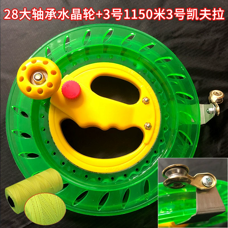 Оптовая продажа ленты для кайт-колеса Weifang Kite Wheel, тихо удерживает антивращение кристаллическая нить для кайта