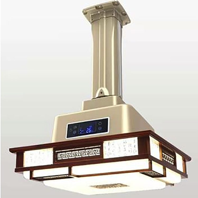 高贵典雅中式麻将室空气净化器 棋牌室茶楼宾馆大吸力直排吸烟灯