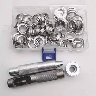 103件14mm气眼 加高纯铜气眼带安装工具 鸡眼 帐篷扣帆布扣供跨境