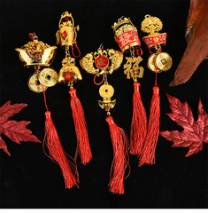 New Year decoration hangings Spring Festival arrangement wedding room arrangement scene living room New Year home creative dragon year hangings gift