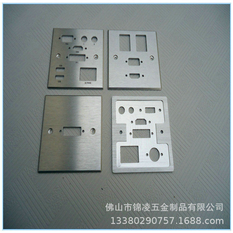 厂家供应墙壁开关插座面板 开关插座铝面板 宾馆开关插座面板