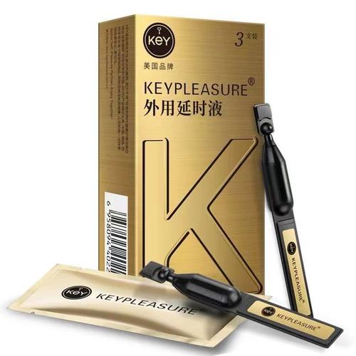 KEY Men's Delay Time Control Liquid 0.3ML 3 Pack Adult Sex Toys Wholesale