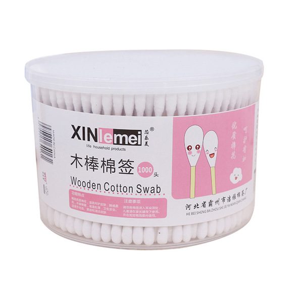 Disposable cotton swabs