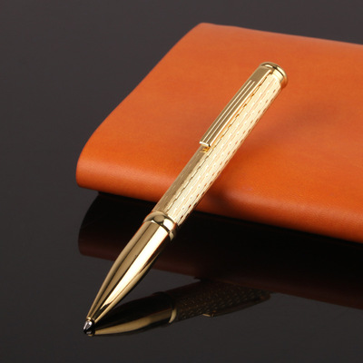 厂家批发多色金属旋转圆珠笔商务创意广告礼品笔印制LOGO一件代发|ms