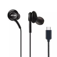 适用于三星NOTE10耳机S9 S10+ 入耳式线控重低音立体声降噪TYPE-C