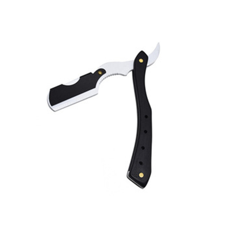 Amazon/Metal Black Vintage Manual Razor/Barber's Razor Portable Shaving Razor