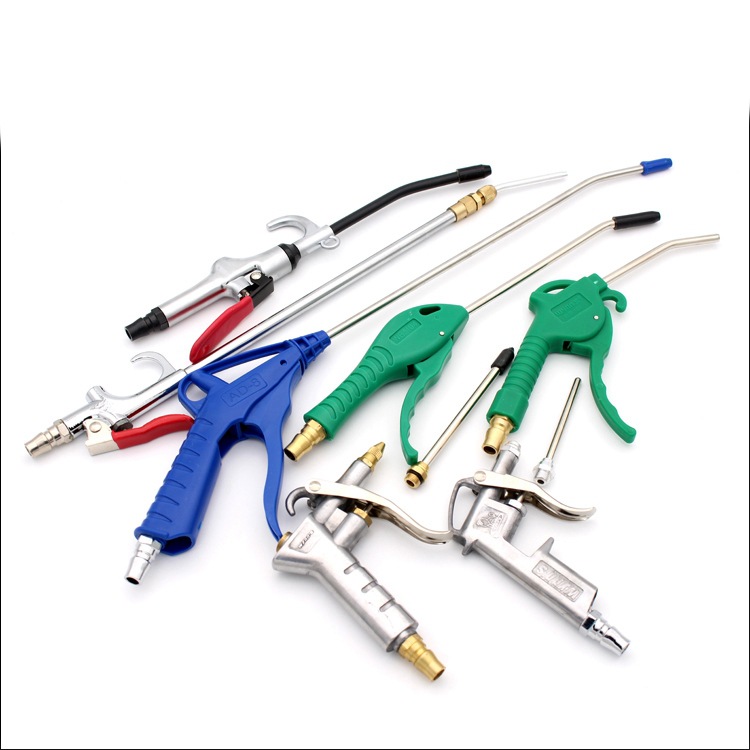 Boutique de polvo pistola de aire neumática de alta presión de eliminación de polvo herramienta de soplado de polvo