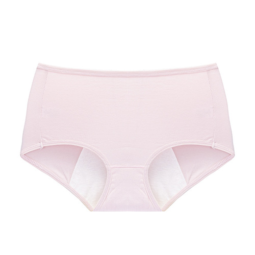Hygienic new menstrual underwear for women, large size, menstrual period, leak-proof, pure cotton, antibacterial, high-waist, hygienic and breathable