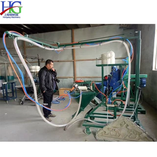 上海牌80型螺杆式GRC喷浆机 鸿钢制造玻璃纤维丝喷射机 喷浆机