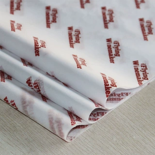 雪梨纸包装纸可定制印刷logo图案鞋子服装衣服拷贝纸印刷半透明纸