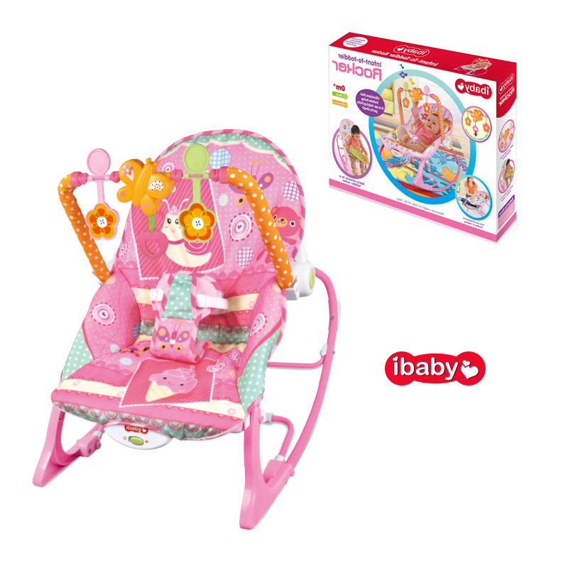 Silla Mecedora Infantil Transfronteriza YRB, Silla de Descanso para Bebés, Cuna, Silla con Música, Vibración e Inercia