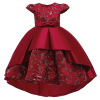 Small princess costume, dress, mini-skirt, suitable for import, Amazon, with short sleeve